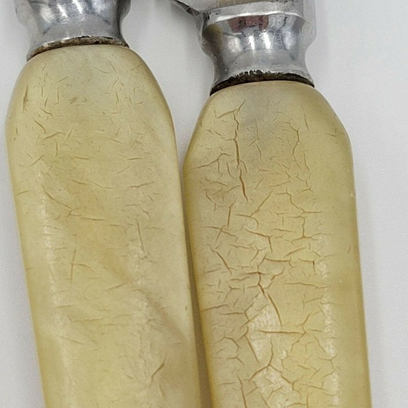 Vintage Sheffield England Steak Knife Set of 3 - Picture 8 of 10